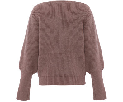 Gebreide trui Dames beige - maat M/L