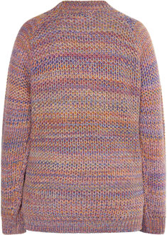 Gebreide trui Dames Limoen veelkleurig - maat Limoengroen