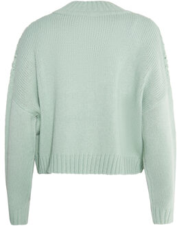 Gebreide trui Dames munt - maat L Mint