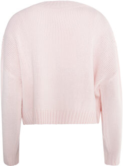 Gebreide trui Dames roze Rosé - M