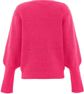 Gebreide trui Dames roze