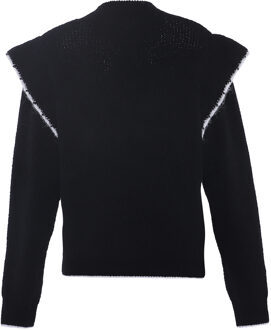 Gebreide trui Dames zwart - maat M/L