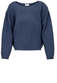 Gebreide trui Damsville  donkerblauw - XS/S,