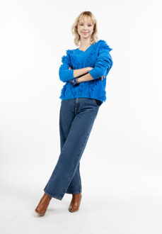 gebreide trui gaya Blauw - M/L