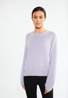 gebreide trui koosh Violet - M/L
