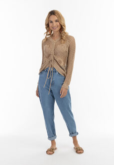 gebreide trui mahisha Zand - M/L