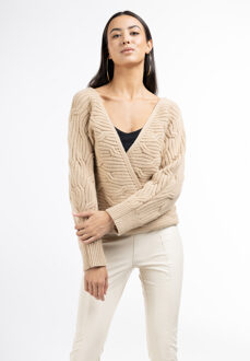 gebreide trui tylin - maat M/L Beige