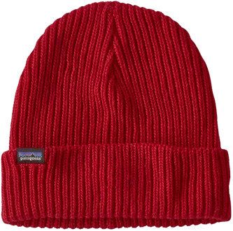 Gebreide Wollen Muts van de Visser Patagonia , Red , Unisex - ONE Size