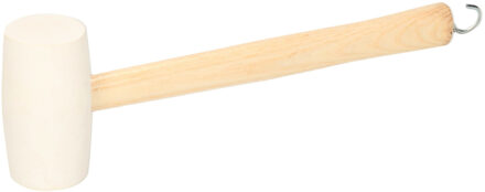Gebro Rubberen hamer - met haringtrekker haak - 27 cm - campinghamer - haring hamer