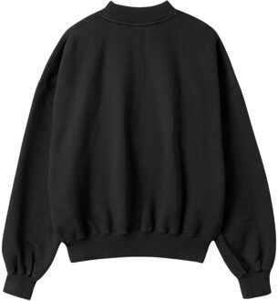 Gebroken wit Bookish Laund boxy fit zwart sweatshirt