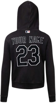 Gebroken witte X MLB Chicago White Sox slim-fit zwarte hoodie