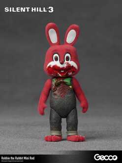 Gecco Silent Hill 3 Mini Action Figure Robbie the Rabbit Mini Red Version 10 cm