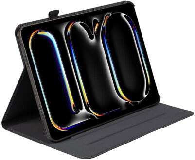Gecko Covers Easy-Click Eco Bookcase voor de Apple iPad Pro 11 (2025) M5 / (2024) M4 - Zwart