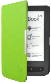 Gecko Slimfit Beschermhoes voor Pocketbook Touch Lux 2 (Groen)