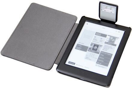 Gecko Slimfit Hoes met Leeslicht voor Kobo Touch 2.0 (Zwart)
