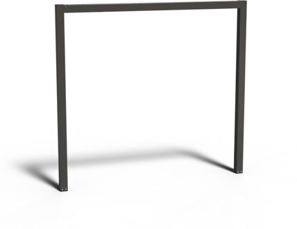 Gecoat stalen pergola U vorm 270x10cm.