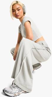 Gedeconstrueerde Rechte Pijp Jogger, Ice Grey - S