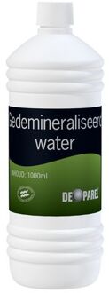 Gedemineraliseerd water 1,0 ltr