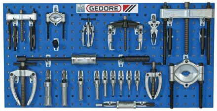 Gedore Binnen+buitentrekkerset 10 dlg - 2017040