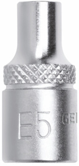 Gedore Dopsleutel 1/4" | TX E6 | L. 25 mm - 3300103