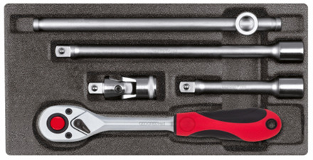 Gedore Dopsleutelset 1/2” | 2/6 CT-module | 5-dlg - 3301707