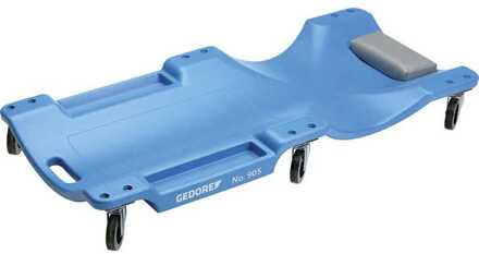 Gedore GEDO garage-rolbed, 1030x480x115mm, bed pp (PP), 6 zwenkwielen
