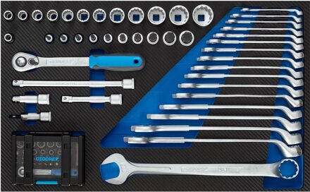 Gedore Gereedschapset | 173-delig | In CT-modules - 3411451