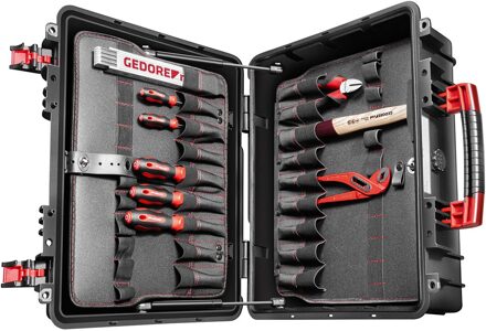 Gedore Gereedschapset AZUBI L | In Though Case | 56-delig - 3301638