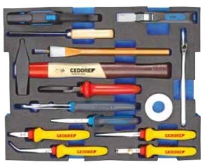 Gedore Gereedschapset Elektriciën In Ct-Module Tbv Sortimo L-Boxx 136®, 15-Dlg. (1100 CT2 02) - 2936836