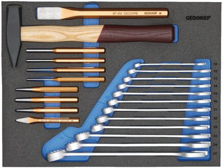 Gedore Gereedschapset | In CT-module | 22-delig - 3005224