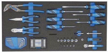 Gedore Gereedschapset | In CT-module | 65-delig - 3005267