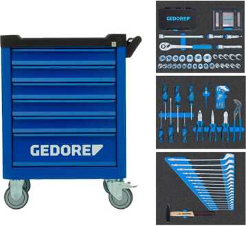 Gedore Gereedschapskar Workster WSL-M-TS-172 Gereedschapswagen