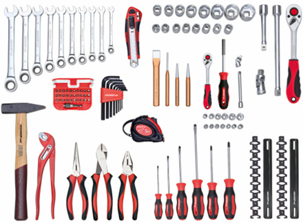 Gedore Gereedschapsset All-IN | in Gereedschapskoffer | 107-dlg - 3301645