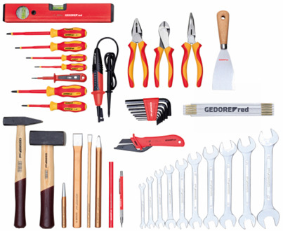 Gedore Gereedschapsset ELEKTROTECHNIEK | Los | 42-dlg - 3301646