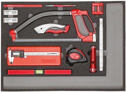 Gedore Gereedschapsset Meetgereedschap + Snijden | 1/1 CT-Module - 3301685