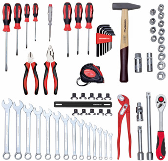 Gedore Gereedschapsset SCHRAUBER | in Gereedschapskoffer | 57-dlg - 3301640