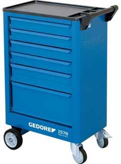 Gedore gereedschapswagen leeg 6 laden