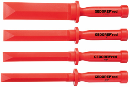 Gedore Kunststofbeitelset | B 3/4-1.1/2 | 4-dlg - 3301570