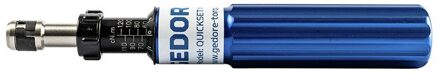 Gedore Momentschroevendraaier | 1/4" | 1,2-6 Nm | Dual scale | (016550) - 2282429