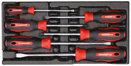 Gedore - R22150013 - Schroevendraaierset - 6-Delig