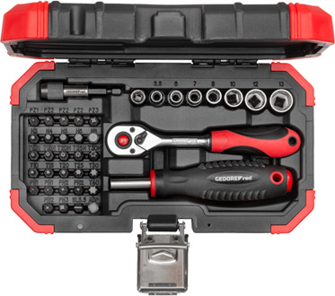 Gedore R33003040 | Bitset 1/4'' | in BMC | 40-dlg 3301349