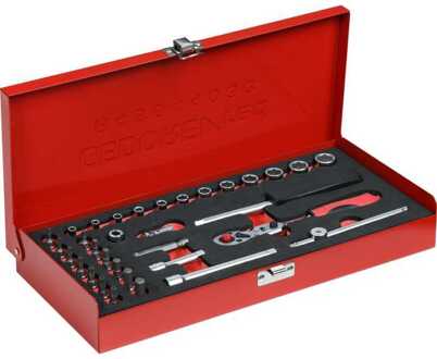 Gedore R49044033 3300004 Dopsleutelset 1/4