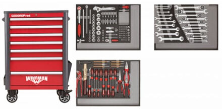 Gedore RED R22071004 3301694 Gereedschapsset