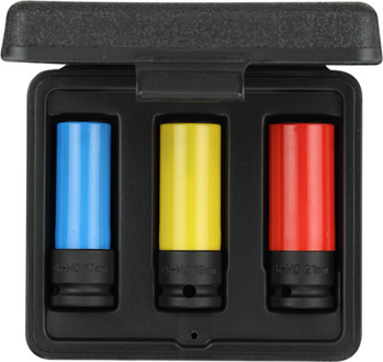 Gedore RED R63043003 3300578 Kracht-dopleutelinzetset 3-delig