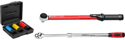 Gedore RED wielwissel-set, incl. momentsleutel 40-200 Nm, 3-dlg 3300187