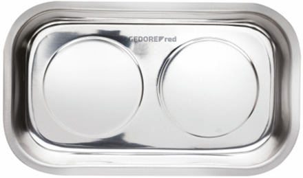 Gedore Roestvaststalen Magneetschaal | 2 Magneten | 240x140 mm - 3301547