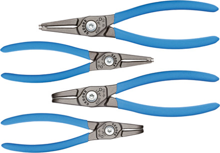 Gedore S 8000 JE | Borgringtangenset | buitenspannend | 4-delig - 3041999