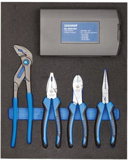 Gedore Tangen- en borenset | 28-delig | In 2/4 CT-module - 2957248