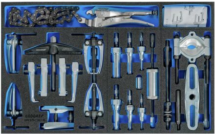 Gedore Trekkersortiment | In CT-module | 19-delig - 3461696