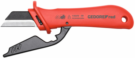 Gedore VDE-Kabelmes | Lemmetlengte 45 mm | Lengte 185 mm - 3301416